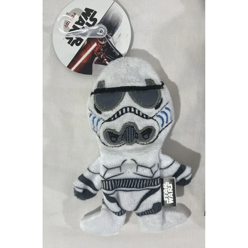 Star Wars Darth Vader Stormtrooper Pet Dog Toy Plush Figure 8